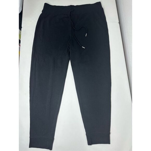 H&M Women’s Cotton Blend Knit Joggers Black Size XL - Picture 5 of 14